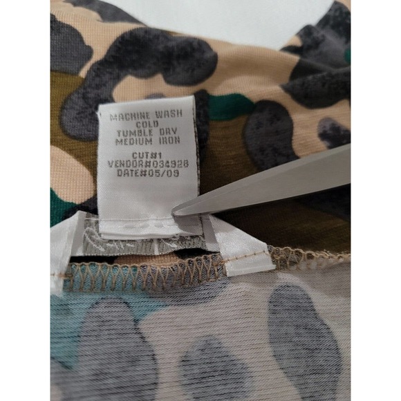 Gillian Grey Plus Size 3X Camouflage Print Tunic Skirt Set See Description - Picture 10 of 10